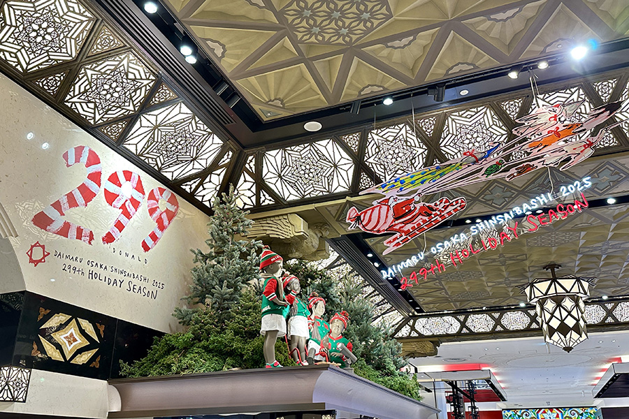 「大丸心斎橋店」本館1階ステージの様子