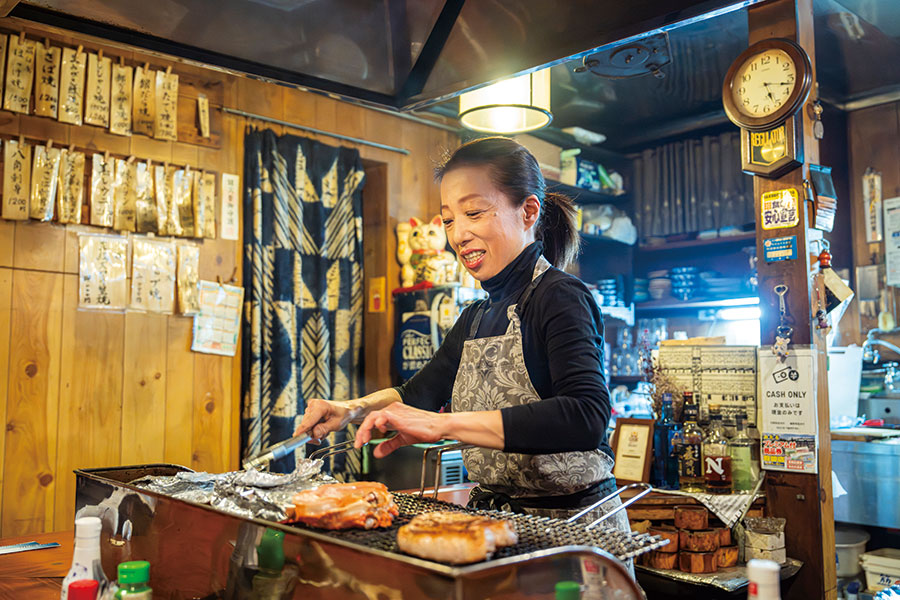 四代目の嶋崎幸恵さん。