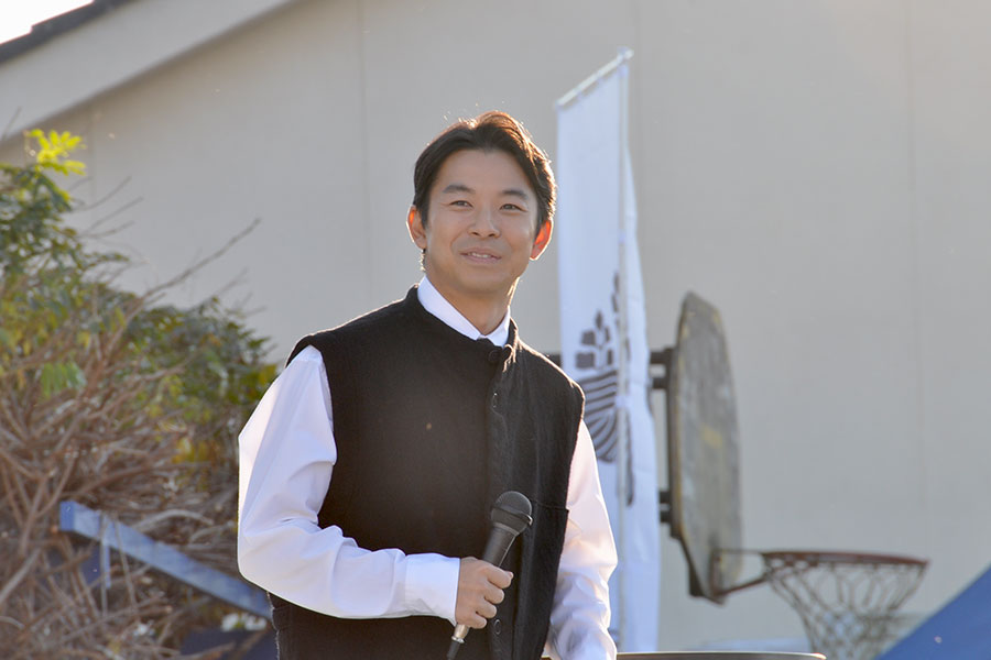 『第37回 たかとり城まつり』に登場した仲野太賀(11月23日)