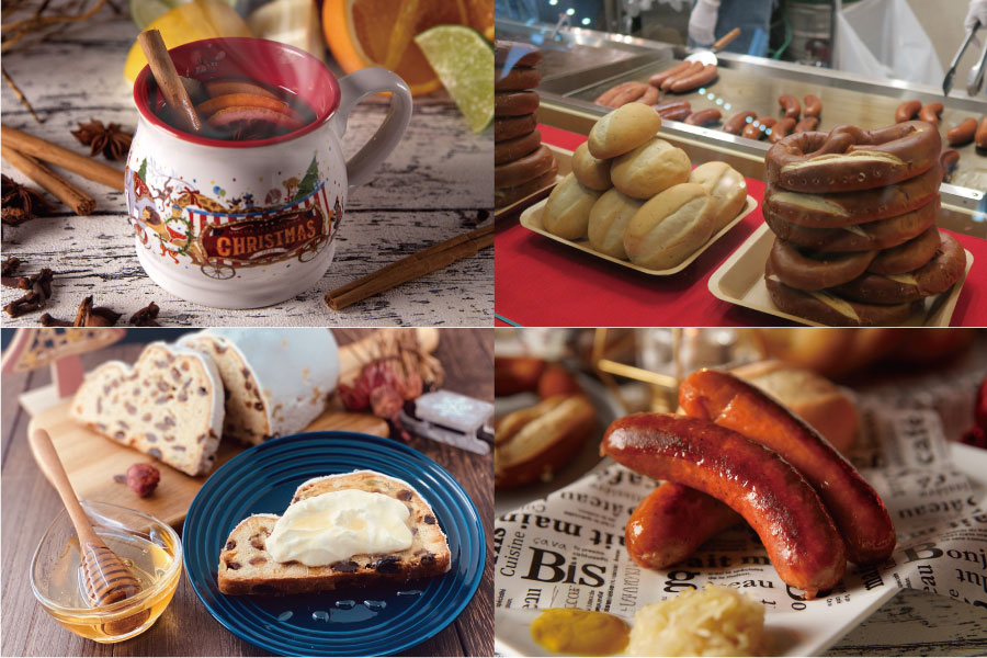 梅田スカイビルのクリスマスマーケット『Wonder Christmas Marche』フードイメージ