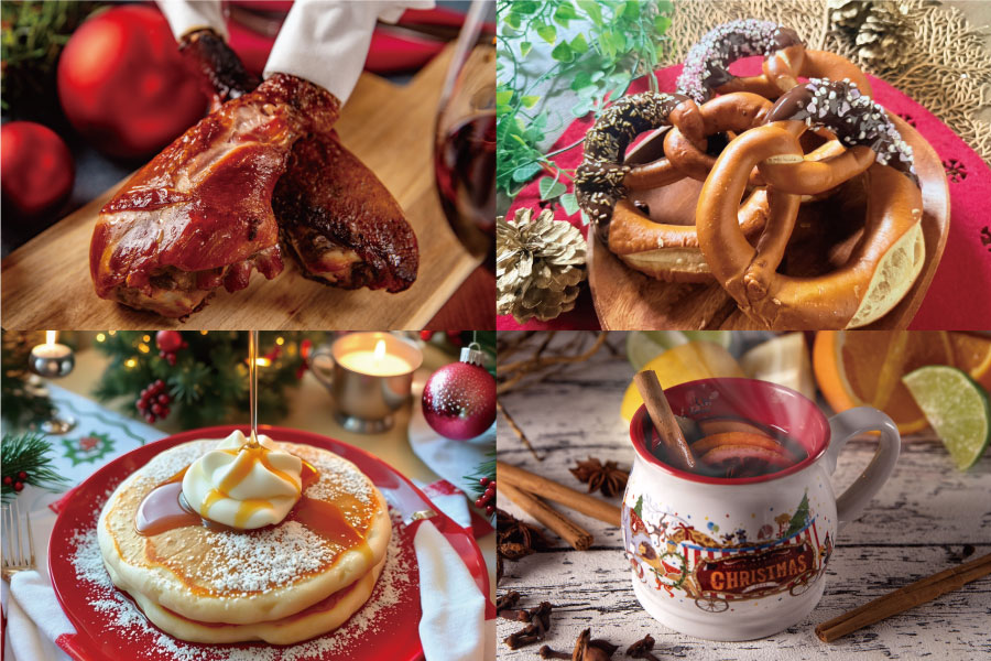 梅田スカイビルのクリスマスマーケット『Wonder Christmas Marche』フードイメージ