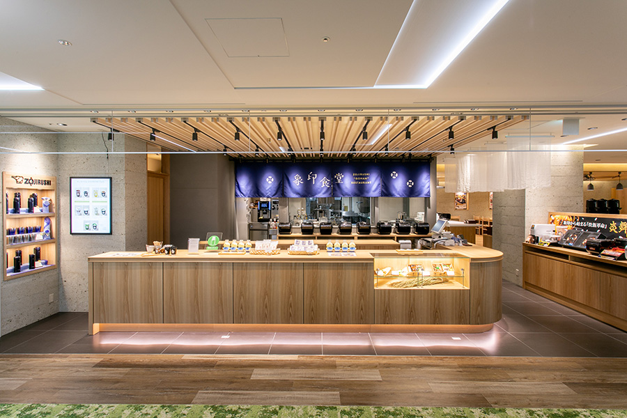 大阪・なんばにある「象印食堂 大阪本店」の外観