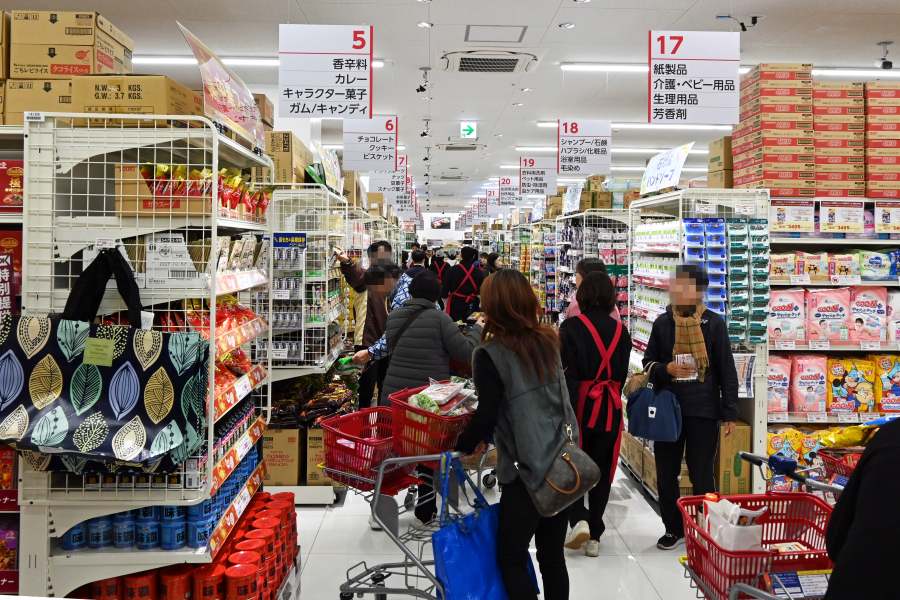 (12月11日「オーケー新在家店」)