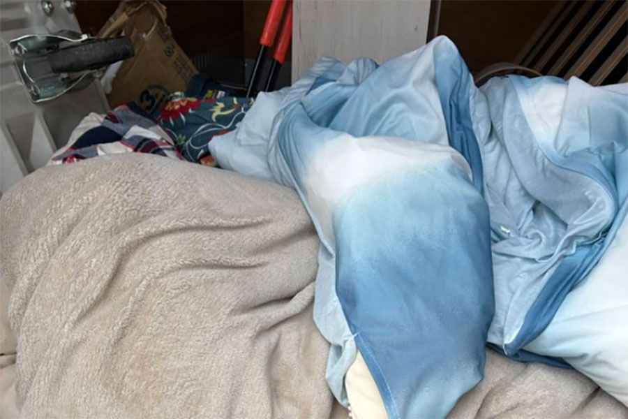 使わなくなったこたつ布団や布団の回収も引き受けます。(画像提供:中澤さん)
