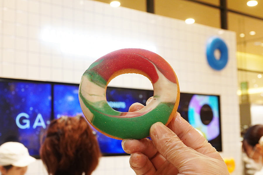 「ジャック イン ザ ドーナツ」の「クリスマスギャラクシー」(280円)