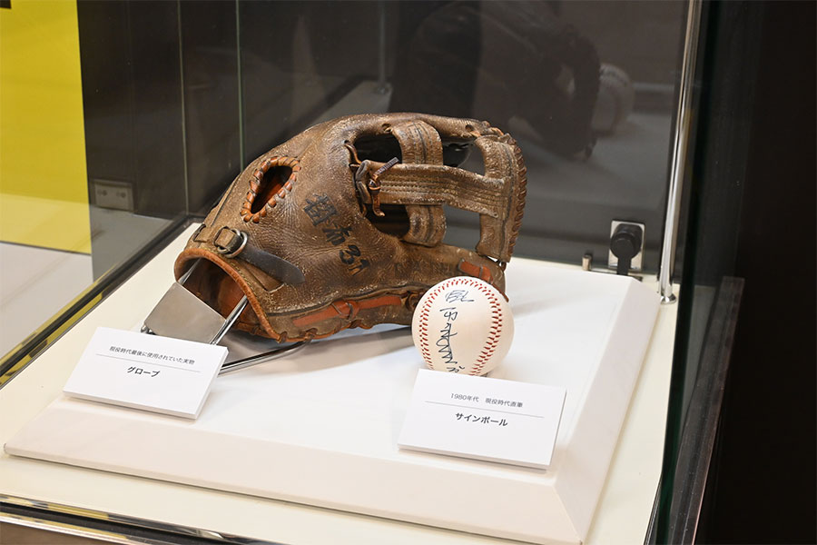 特別展「野球殿堂入り記念 掛布雅之展 〜記憶から記録へ〜」より(12月17日 Lmaga.jp撮影)