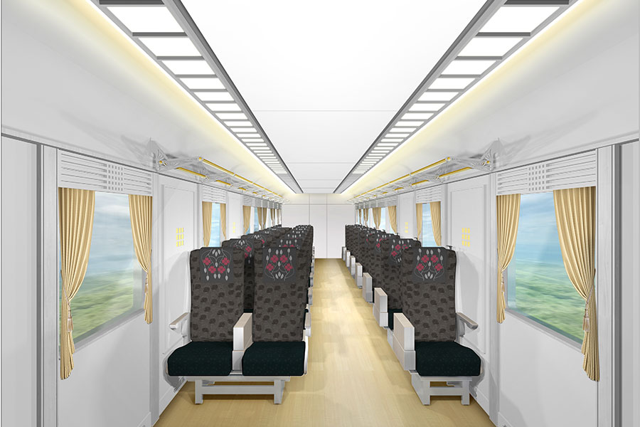 GRAN 天空_車内パース_1号車(リラックスシート)