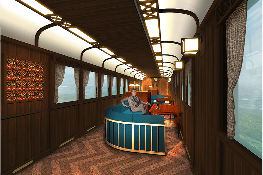 GRAN 天空_車内パース_4号車(グランシート・グランシートプラス)