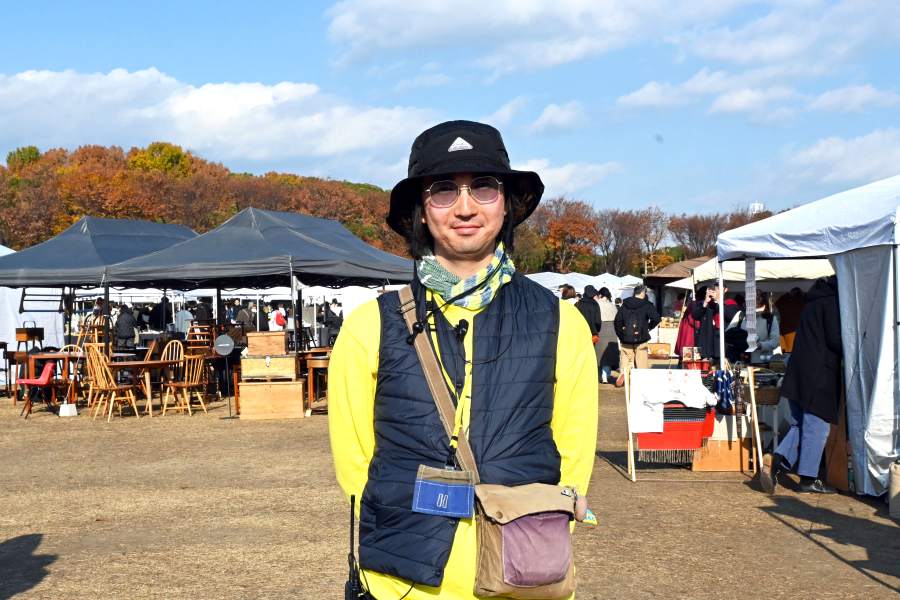 (12月7日「関西蚤の市 in 万博記念公園」)