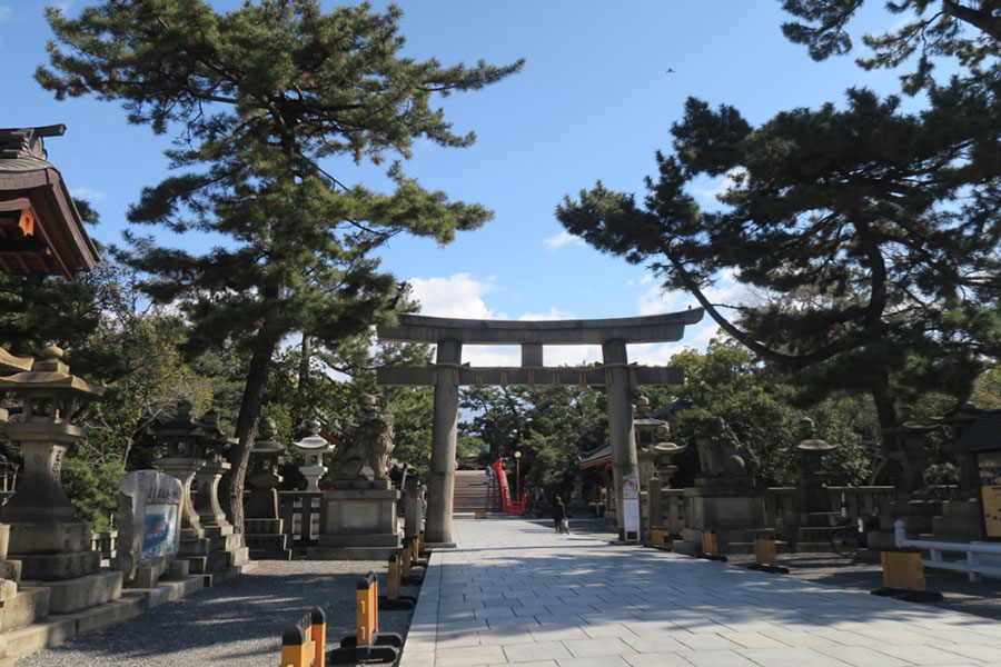 大阪を代表する神社「住吉大社」(Lmaga.jp撮影)