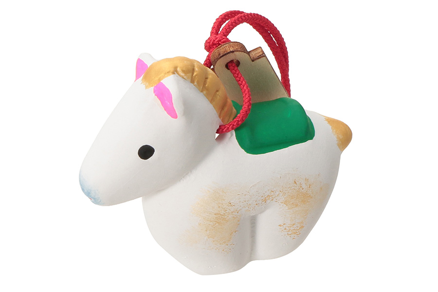 京都の「スターバックス」3店舗限定でゲットできる「縁起物チャーム丙午歳干支土鈴(ひのえうまどしえとどれい)」(2700円)