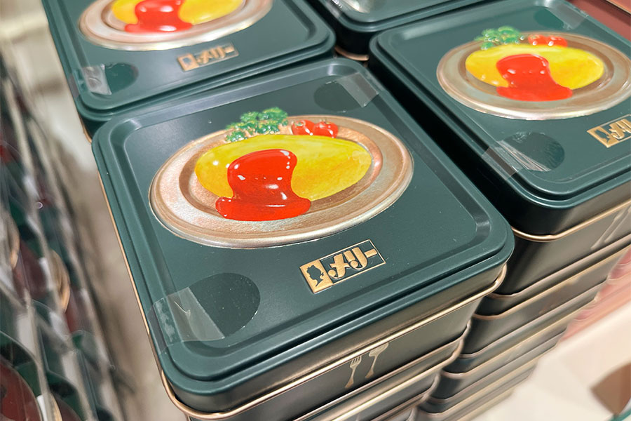 メリーチョコレートの「オムライス缶」(1296円)