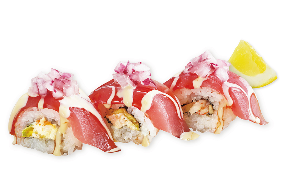 「くら寿司」のマキ・アセビチャード(330円)。販売期間は1月9日~3月1日、持ち帰り不可