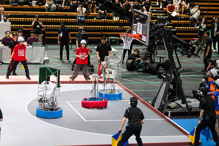 『NHK学生ロボコン2025』に出場した大阪工大(OIT)のロボットを展示(3月28日のみ)