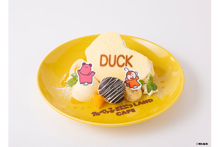 「かばさんとさるさんのふわふわフルーツサンド」(1580円)