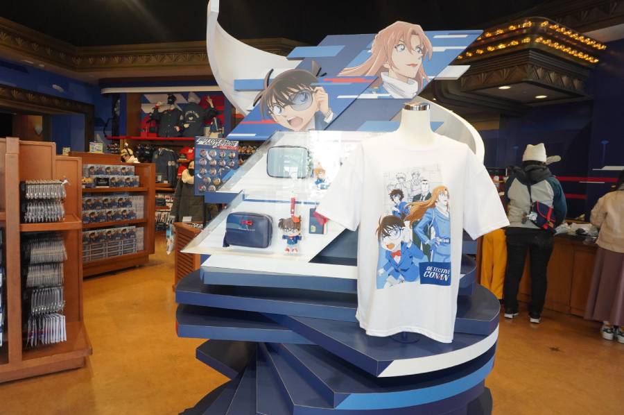 『ユニバーサル・クールジャパン2026』の『名探偵コナン』グッズショップ(1月29日/ユニバーサル・スタジオ・ジャパン)