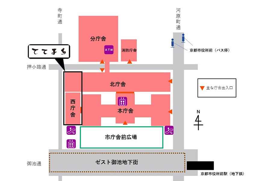 「ててまち」の場所詳細(提供写真)