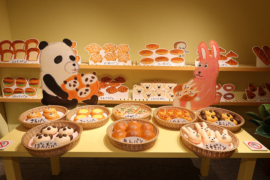 『パンどろぼう展』会場のイメージ(写真は東京会場)