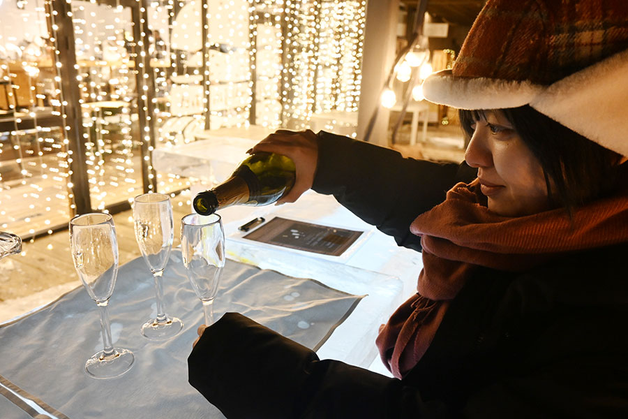 極寒の北海道・トマム。防寒対策に「やりすぎ」はないと感じた