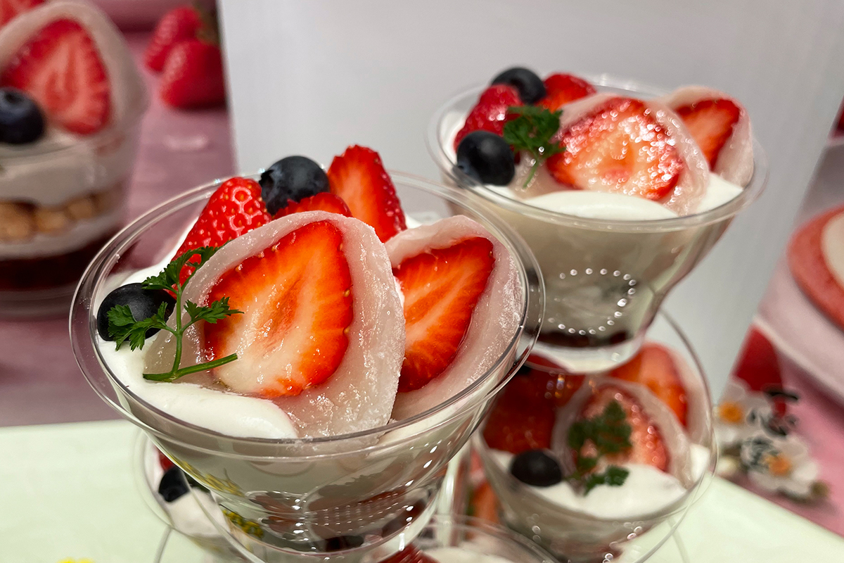 春を感じる新作パフェでお出かけしよう！