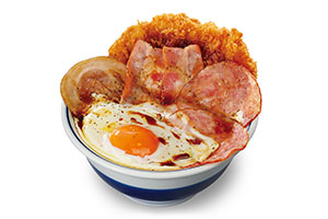 一緒に食べたいですよね…？ かつや新作、四位一体な「ウルトラ丼」に反響