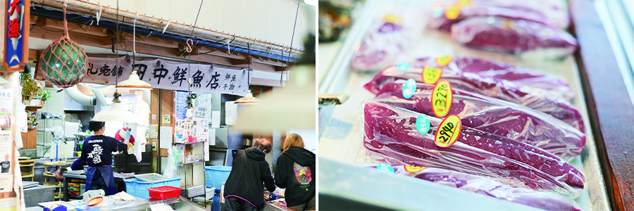 競りから最短3時間で店頭に並ぶカツオは旨みが破格!