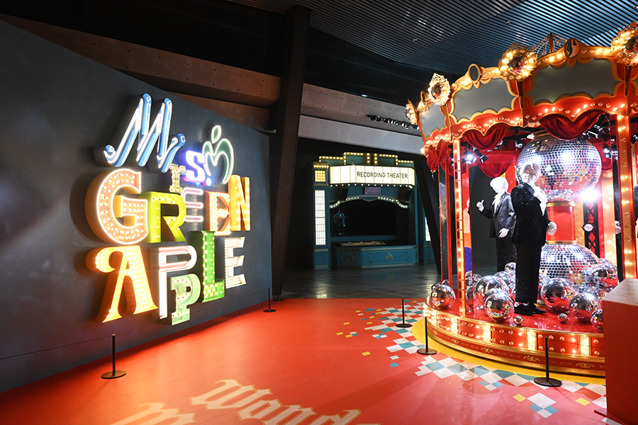 『Mrs. GREEN APPLE Wonder Museum』の会場の様子(Lmaga.jp撮影)