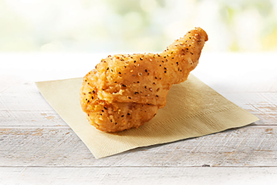 ケンタッキーフライドチキン「レモン香るパリパリ旨塩チキン」(単品340円)