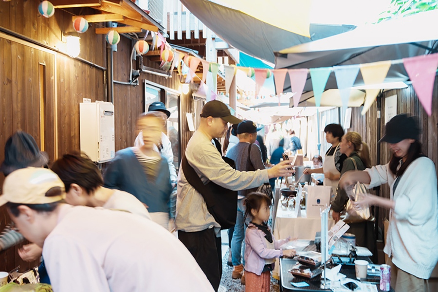 『露地庭市』過去開催時の様子