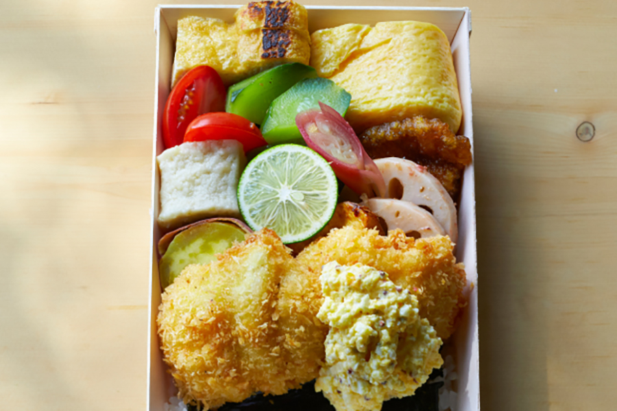 「そ/s/KAWAHIGASHI」の特選ハモカツのり弁(1折3080円、販売予定数各日30折)