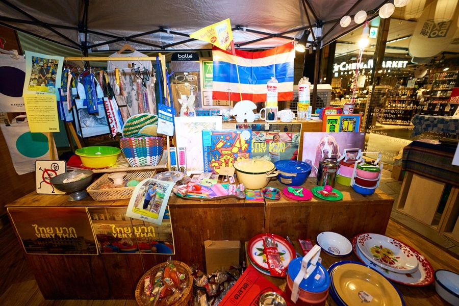2025年に「ルクア大阪」で開催された『VERY THAI』の様子