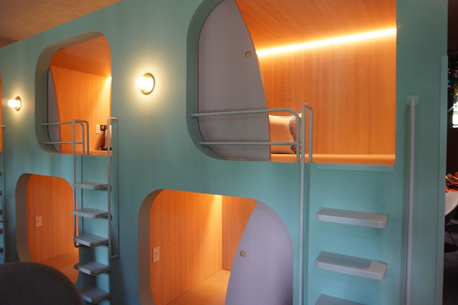 2階建ての秘密基地のような空間も(SPA&SAUNA 水春 服部緑地)