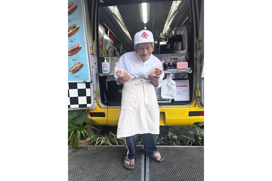 福岡にある「今屋のハンバーガー」の店主・今崎勝美さん