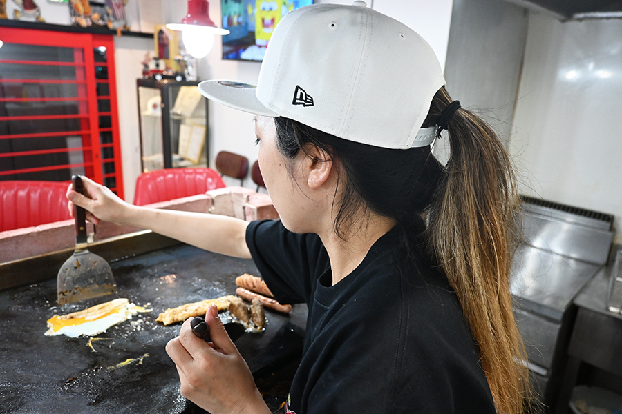 パンなどの焼き方にもこだわる(Lmaga.jp撮影)