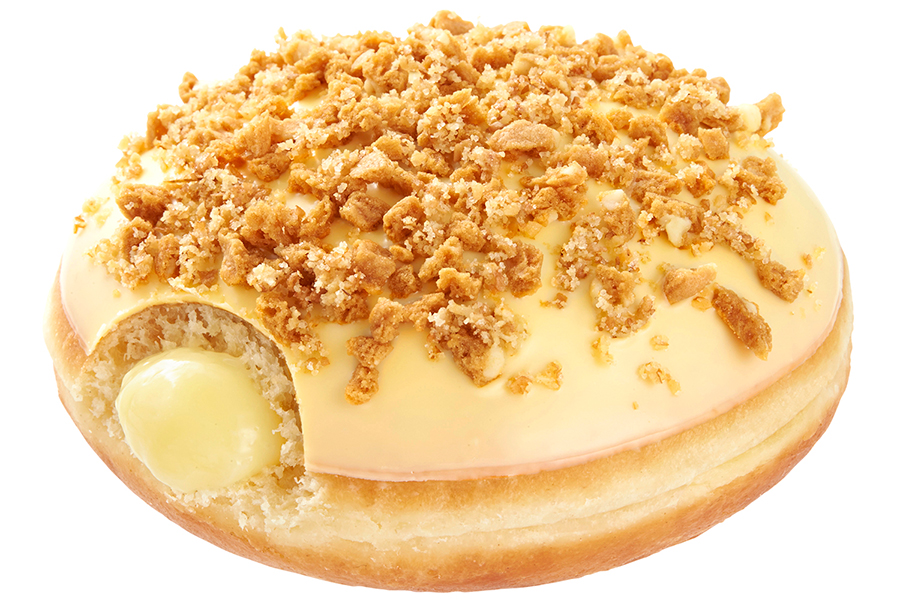 「クリスピー・クリーム・ドーナツ」第5位(2024年発売)の「ニューヨーク チーズケーキ」(378円、イートイン385円)