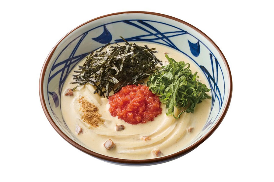 丸亀製麺「明太クリームうどん」