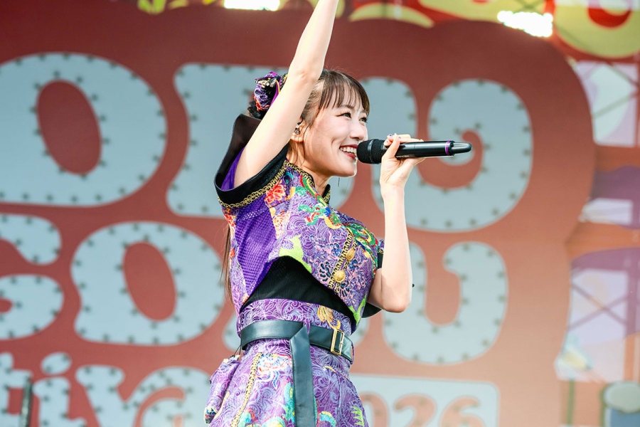『ごぶごぶフェス2026』1日目に出演したももいろクローバーZ 撮影:ハヤシマコ、ヤナギ (C)GOBU GOBU Festival