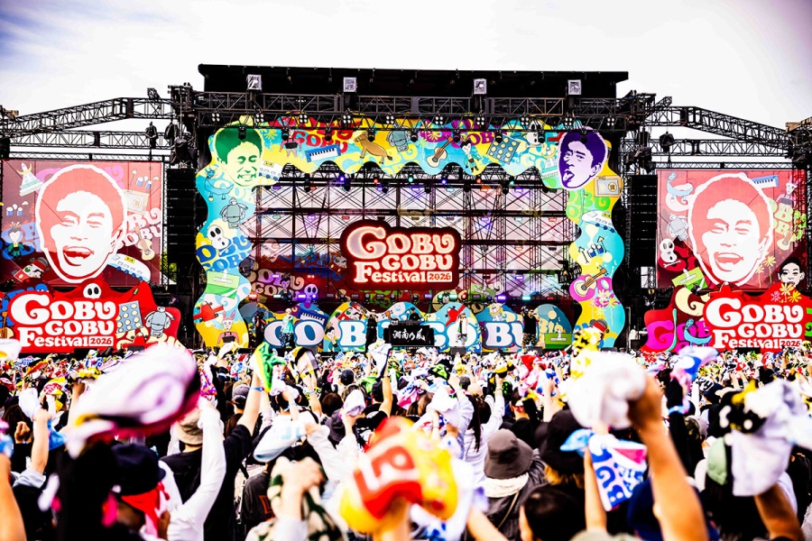 『ごぶごぶフェス2026』1日目に出演した湘南乃風 撮影:渡邉一生 (C)GOBU GOBU Festival