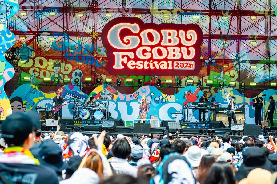 『ごぶごぶフェス2026』1日目に出演したSOPHIA 撮影:ハヤシマコ (C)GOBU GOBU Festival