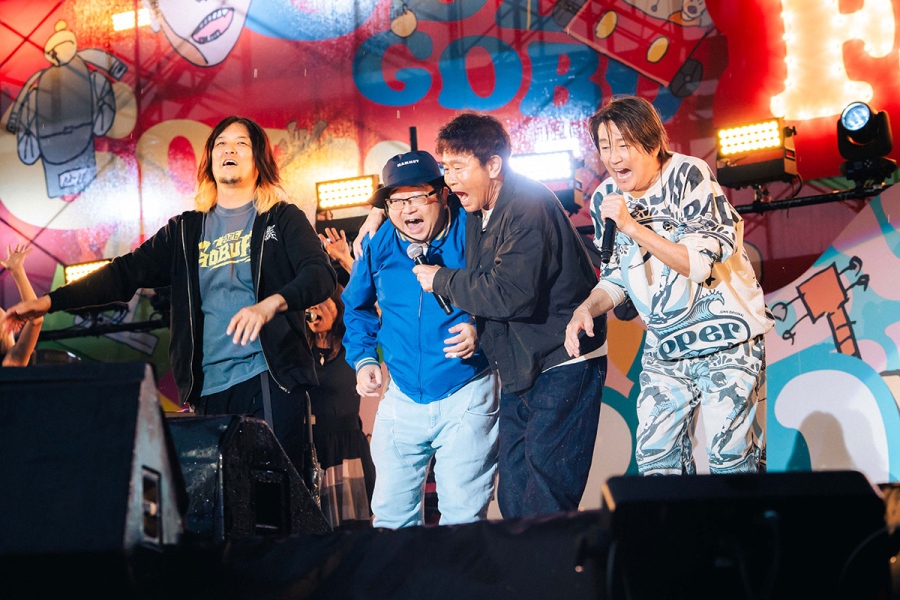 『ごぶごぶフェス2026』2日目に登場した近藤真彦。浜田雅功も参戦 撮影:桃子 (C)GOBU GOBU Festival