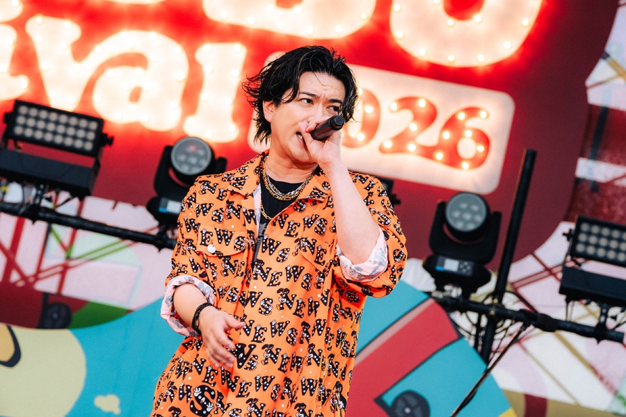 『ごぶごぶフェス2026』2日目に登場したNEWS 撮影:桃子 (C)GOBU GOBU Festival