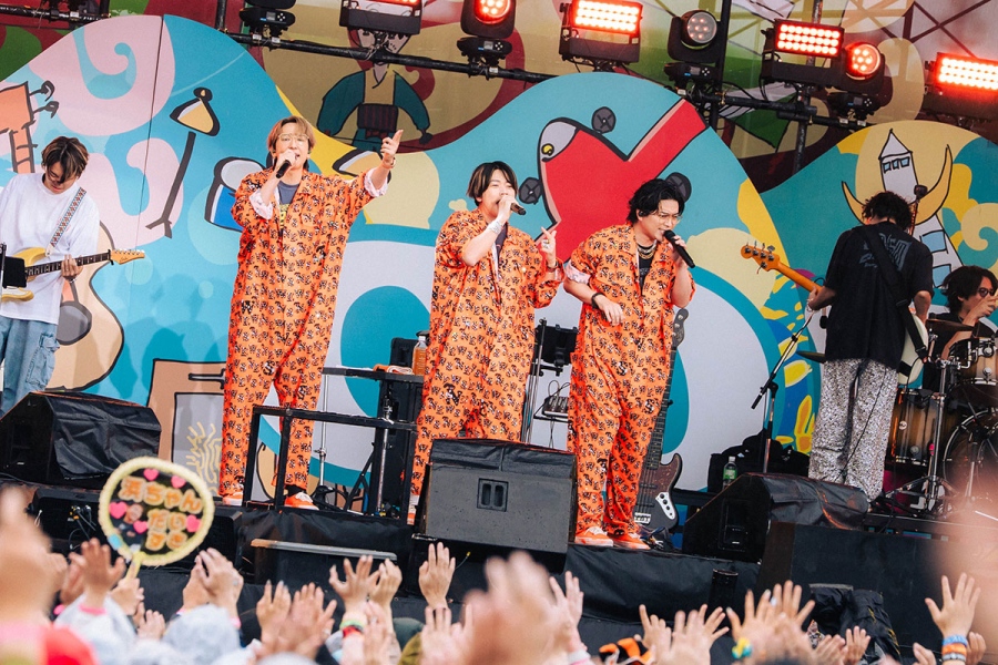 『ごぶごぶフェス2026』2日目に登場したNEWS 撮影:桃子 (C)GOBU GOBU Festival