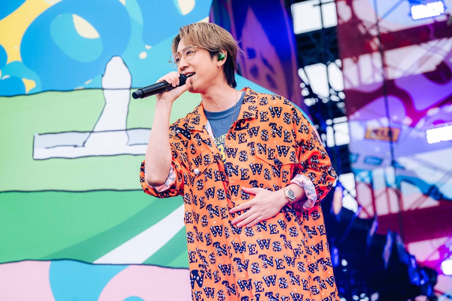 『ごぶごぶフェス2026』2日目に登場したNEWS 撮影:桃子 (C)GOBU GOBU Festival