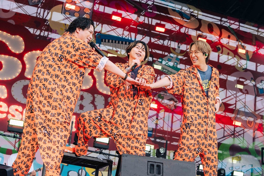 『ごぶごぶフェス2026』2日目に登場したNEWS 撮影:桃子 (C)GOBU GOBU Festival