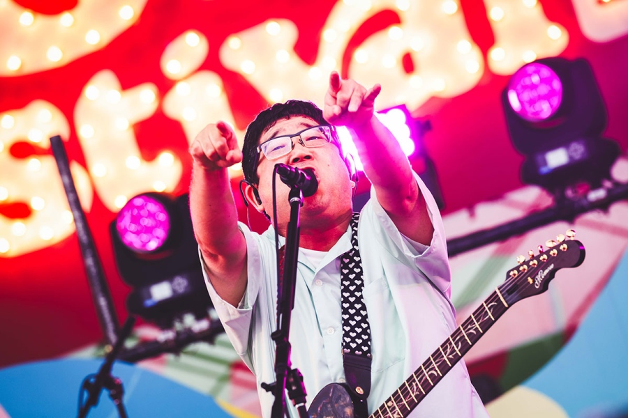 『ごぶごぶフェス2026』2日目に登場したサンボマスター 撮影:オイケカオリ、ヤナギ (C)GOBU GOBU Festival