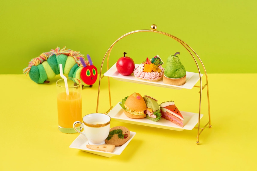 「帝国ホテル 大阪」初のお子様向けプランも(「はらぺこあおむしアフタヌーンティー ~THE VERY HUNGRY TEA TIME~for KIDS」4000円は12歳までのお子様限定)