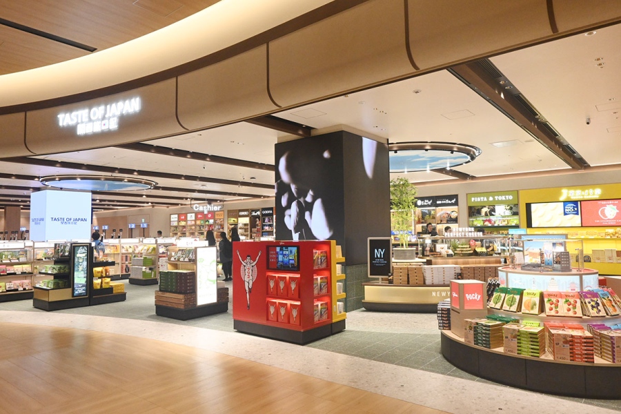 日本、関西の土産が集まる「Taste of Japan 関西旅日記」(5月29日撮影/関西国際空港第1ターミナル国際出国エリア)