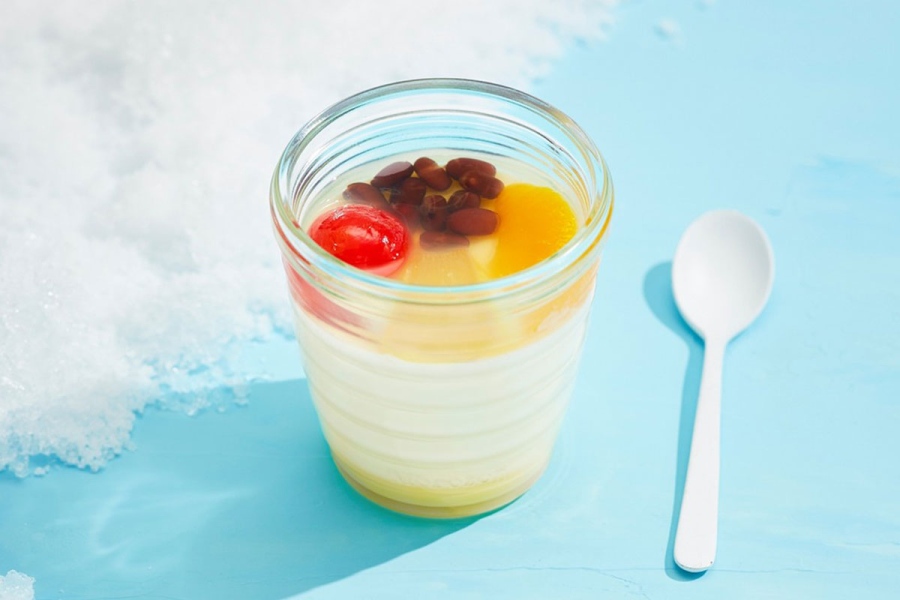 モロゾフ夏限定スイーツ「白くまプリン」