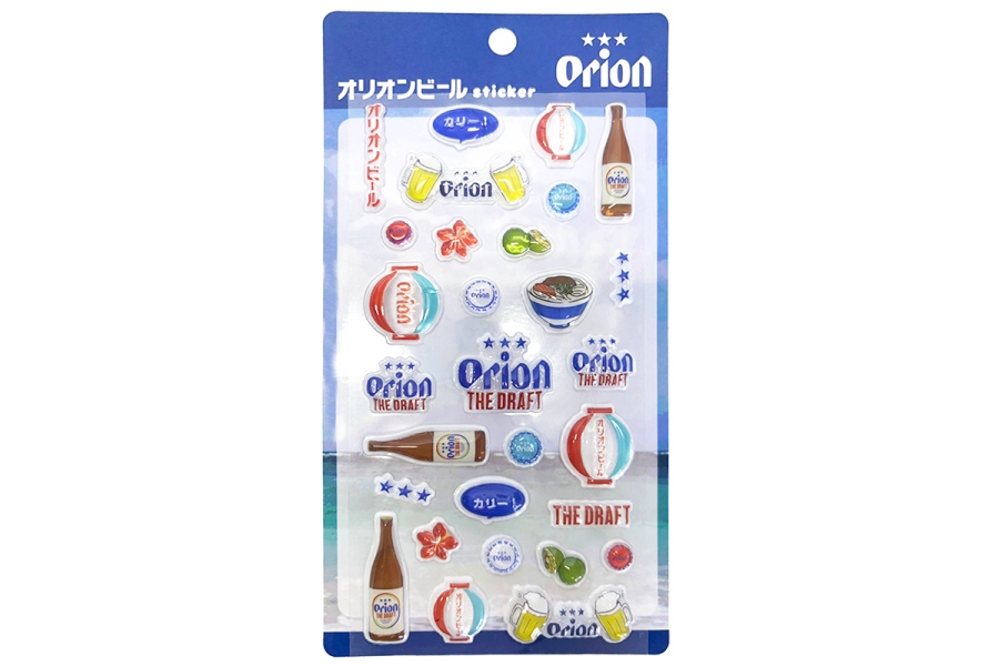 「ORION BEER LIMITED POP UP STORE」に登場する商品