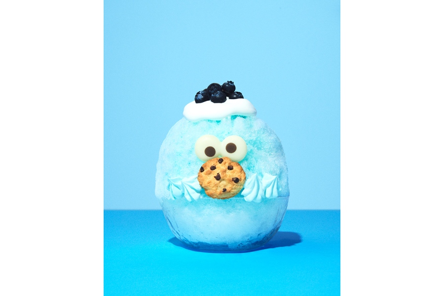 「SESAME STREET MARKET(セサミストリートマーケット)」で販売されるクッキーモンスター(白ぶどう&ヨーグルト1480円)